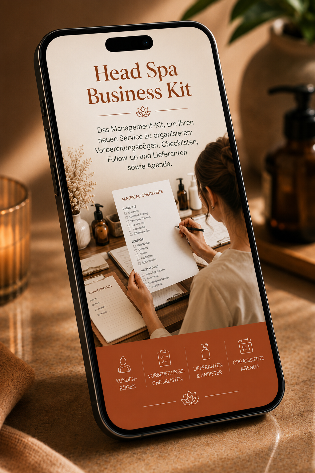Kit Business Head Spa