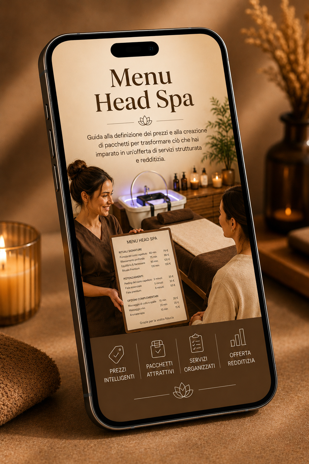 Head Spa Menu