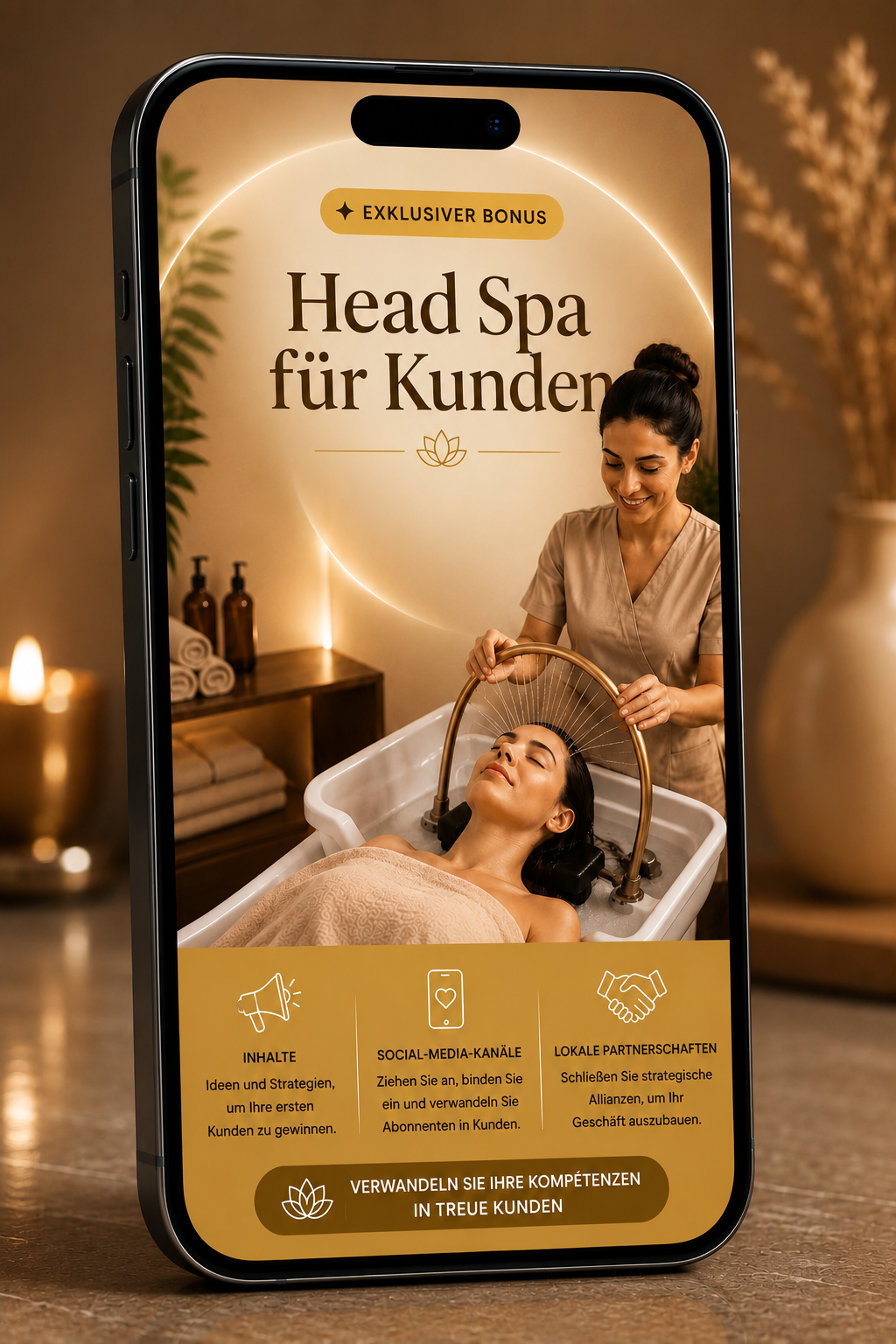 Head Spa Kunden