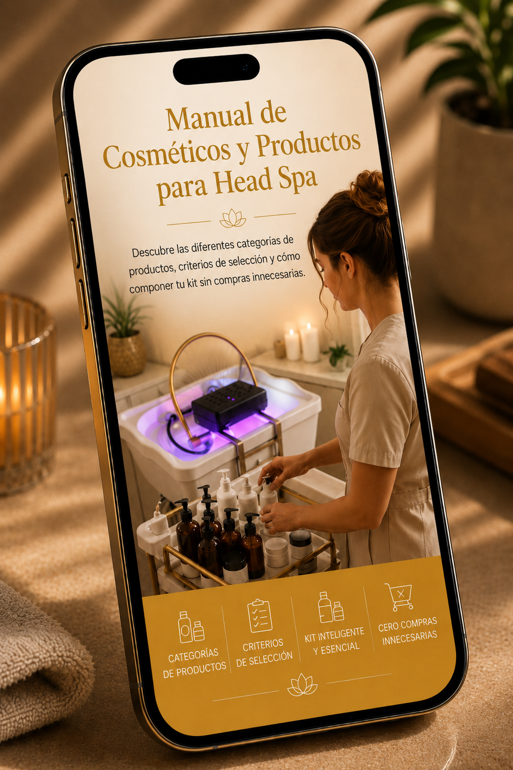 Manual de Cosmética y Productos para Head Spa